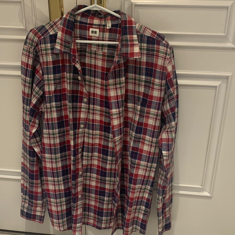 Uniqlo Men’s Plaid Shirt
